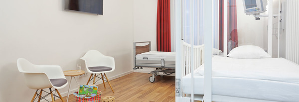 Ruang pasien di Klinik M1